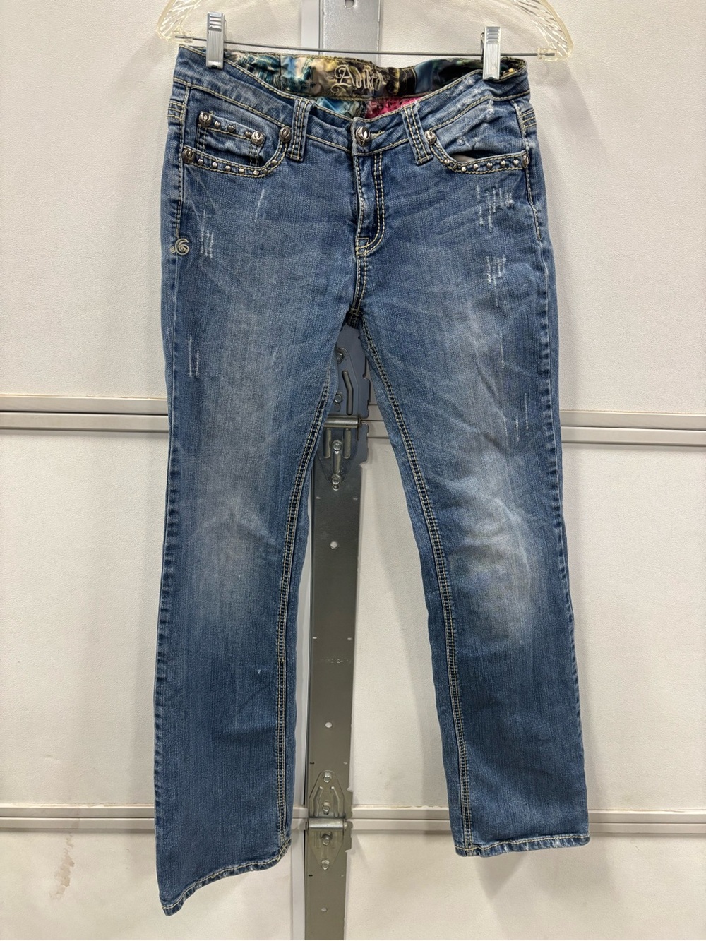 Adiktd Women's Medium Blue Boot Cut Jeans
